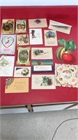 Vintage Holiday Postcards and other Ephemera