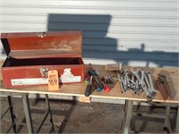 Vermont American Metal Tool Box w/Tools