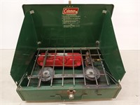 Coleman two-burner camp stove