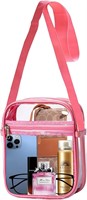 Clear Pink Bag