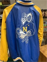 NAVEL ACADEMY LETTER JACKET W/ TAGS