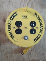 4 Outlet PowerMate Cord Reel