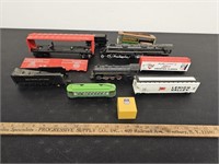 Variety of Train Cars- As Found