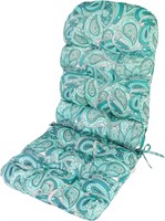 47 x 19 inch Outdoor High Back Chair Cushion Water