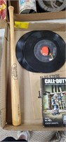 Call of duty,  iowa cubs toy bat, Records