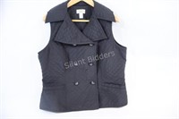 Talbots Ladies Large Quilt Vest