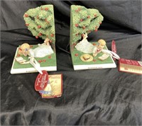 AMERICAN GIRLS COLLECTIBLE BOOKENDS / PAIR