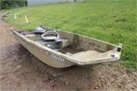 Aluminum Jon Boat, Approx 14Ft