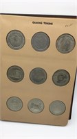 Vintage Casino Token Lot (lot of 54)