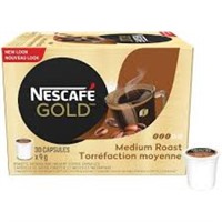nescafe gold medium roast 30 capsules BB