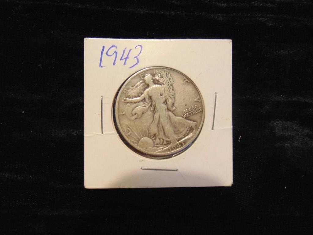 1943 Walking Liberty Half