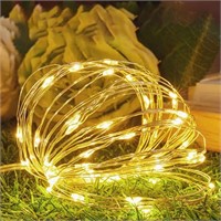 LED String Lights Battery Operated, White Small