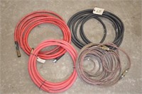 Assorted air hoses
