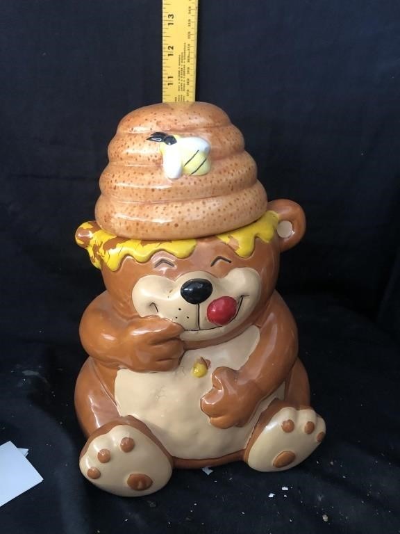 Honey bear cookie jar