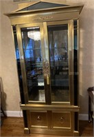 Outstanding Heavy Metal Lighted Display Cabinet