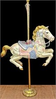 Classical Resin Carousel Horse - Reproduction