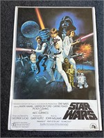 Sealed 1977 Star Wars poster PTW531