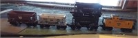 (9) Lionel train cars including coal cars and