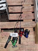 3- mini fishing rods