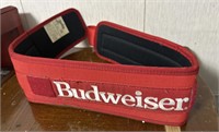 Budweiser weight lifting belt