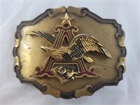 Vintage Raintree Anheuser-Busch belt buckle