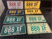 VINTAGE LICENSE PLATES