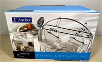 NEW- Anchor coffee & dessert set