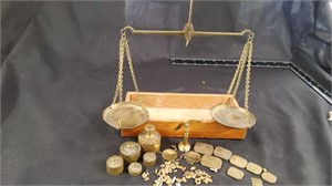 Antique Vintage Jewellers Scales, Balances,