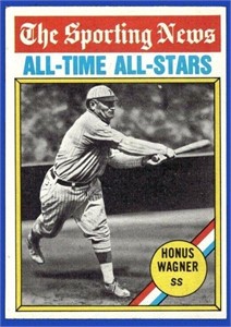 1976 Topps Baseball #344 Honus Wagner EX-NM