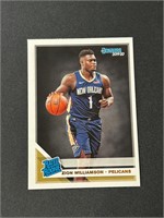 2019 Donruss Zion Williamson Rated Rookie