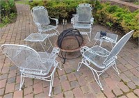 Wrought Iron Patio Set (no fire pit)