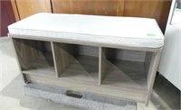 Entry Bench with Storage, used