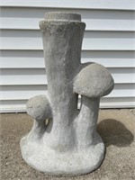 Concrete Mushroom Pedestal