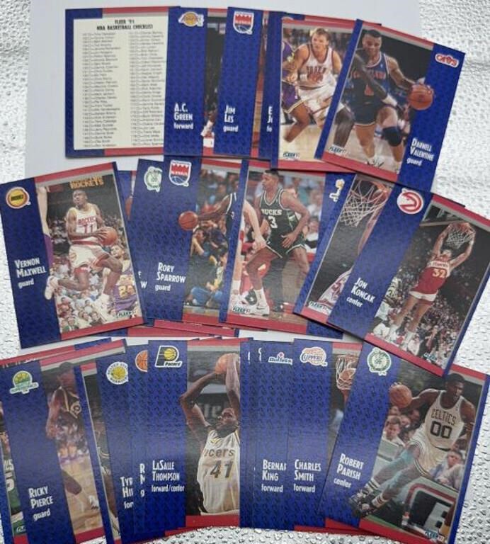 1991 NBA basketball cards