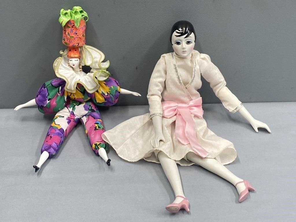 2 Fashion Character Dolls Lot