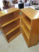 WOOD SWING OPEN 3 SHELF CABINET