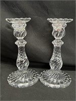 Baccarat Candle Holders