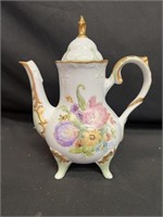 1999 K. Rushing German Floral Teapot