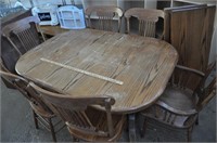 Wood dining set - info