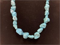 32in Turquoise Necklace 176.4gr TW