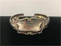 Sterling Silver Cuff Bracelet 17.5gr TW