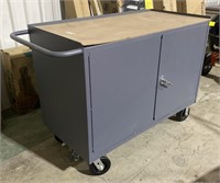 Durham Steel Mobile Workbench, 55x25x37in 
*keys