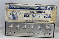 Realistic SA-1000A Amplifier (NO SHIPPING)