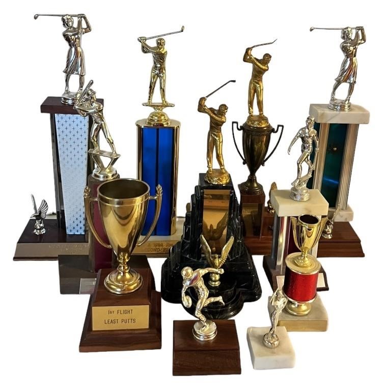 1960s & 1970s Sports Trophies