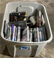 (JL) Tote Filled with DVDs & Blue Rays