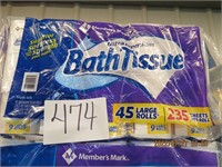 MM bath tissue 45 large rolls