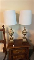 Vintage Lamps- matching pair -