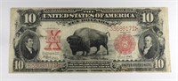 1901 $10 LEGAL TENDER "BISON" NOTE