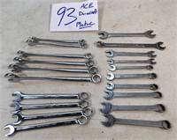 ACE & DuraCraft Metric Wrenches