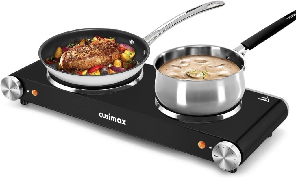 CUSIMAX 1800W Double Burner